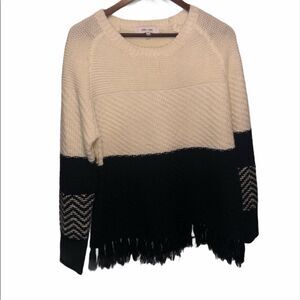 Women’s Revolve John + Jenn Chunky Fringe Sweater